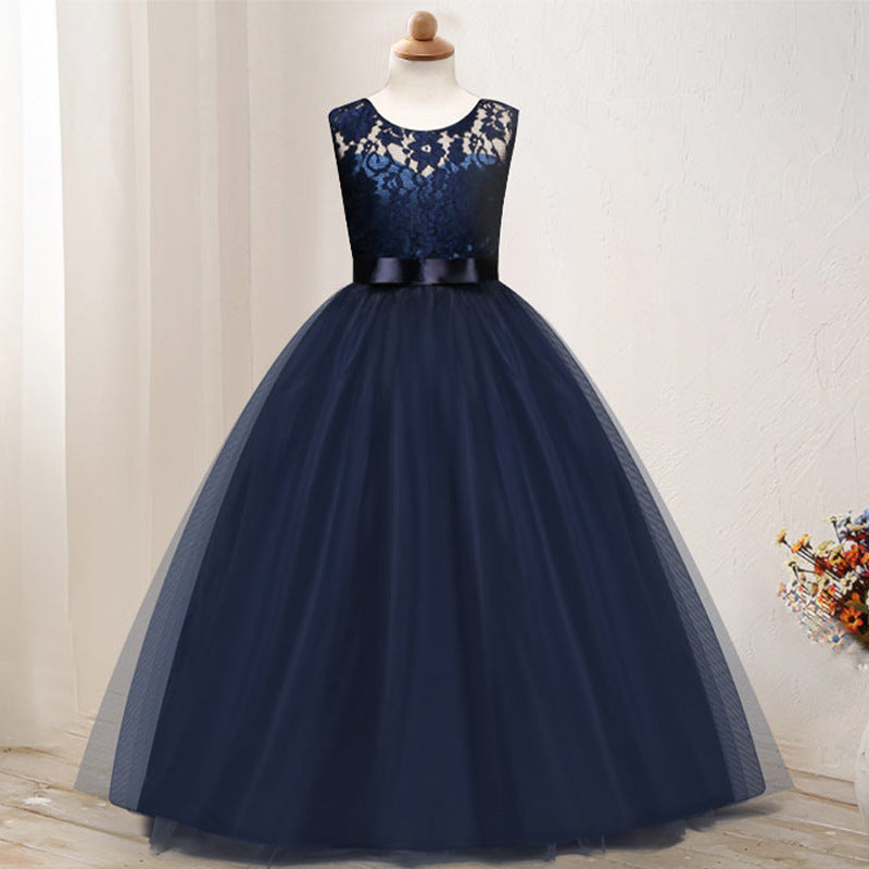 First Communion Dress Vestidos De Primera Comunion Lace Ball Gown Girl Party Princess Pageant Gown Children's Dress
