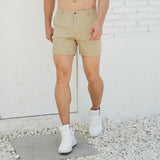 Hoochie Daddy Short Men's Shorts Slim-Fit Pants White