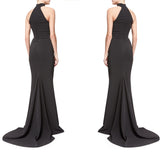 Formal Dresses & Gowns Long Dress Wholesale Fashion Fishtail Halter Evening Dress