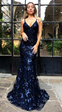 Bohemian Coachella Outfits Sexy V-neck Sequined Suspender Gown Dress