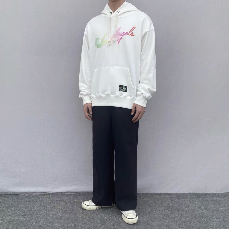 Palm Angels Hoodie Printed Hoodie Men's Loose Hoodie Coat
