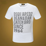 Dsq2 T Shirt Casual Sports Printed Short Sleeve Summer Men