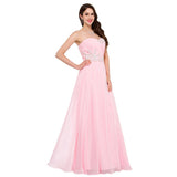 Homecoming Dresses Autumn Fashion Tube Top Evening Dress Bright Crystal Bridesmaid Dress