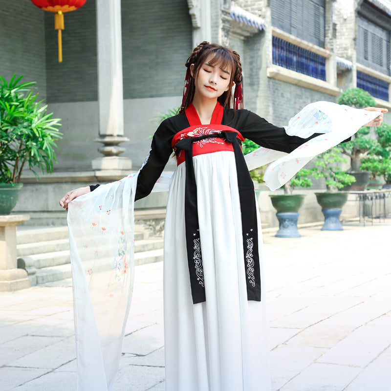Chinese Traditional Dress Adult Tang Suit Chest-High Dress
