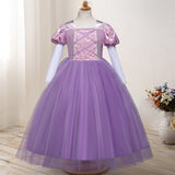 Halloween Frozen Dress Toddler Princess Dress Girl's Formal Dress Halloween Performance Cosplay