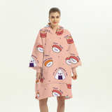 Hoodies Blankets Large Size Home Leisure Lazy Clothes Lambswool