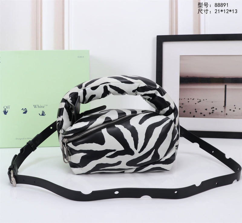 Off White Bag Casual Outdoor Convenient Tote Bag