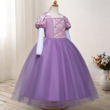 Halloween Frozen Dress Toddler Princess Dress Girl's Formal Dress Halloween Performance Cosplay