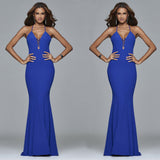 Formal Dresses & Gowns Spring Evening Dress Backless Suspenders Dress