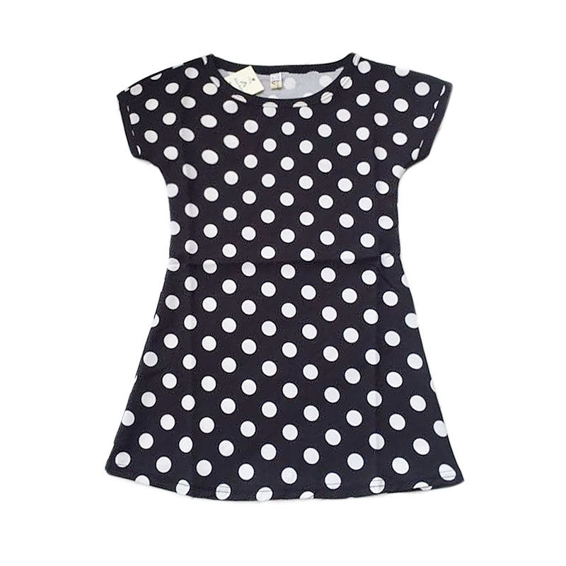 Girl Dress Casual Children Polka Dot Dress