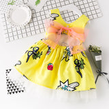 Girl Dress Summer Cartoon Dress