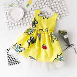 Girl Dress Summer Cartoon Dress