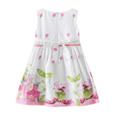 Girl Dress Sleeveless Vest Dress