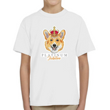 Inspired by Queen's Platinum Jubilee 2022 Elizabeth 70 Years T-shirt Pattern Cartoon Printed Short Sleeve T-shirt