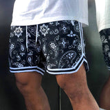 Men Sports Flex Shorts Summer Camouflage Sports Casual Shorts Loose