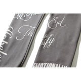 Kanye West Sunday Service Pant EU Heart Vintage Distressed Puff Print Sweatpants