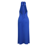 Nina Parker plus Size Dresses Sexy Backless Lace up Dress