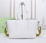 Off White Bag Casual Outdoor Convenient Tote Bag