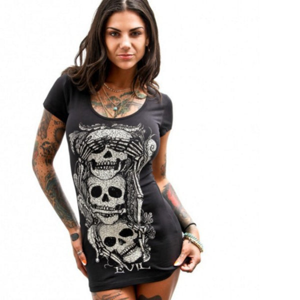 Skull Dress Sexy Skull Dress