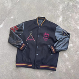 Stussy Hoodie Winter Baseball Uniform Black