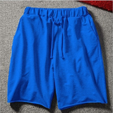 Men Sports Flex Shorts Solid Color Sports and Fitness Shorts Loose