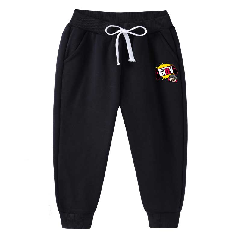 FGTeeV Fleece Lined Padded Warm Keeping Sports Double Layer Children's Long Pants