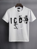 Dsq2 T Shirt Casual Sports Printed Short Sleeve Summer Men