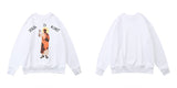Jesus Is King T Shirt Casual Loose round Neck Sweatshirt