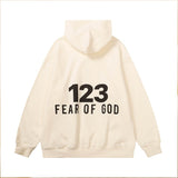 Rrr123 Hoodie Fear of God Joint Name Rrr123 Loose Hoodie