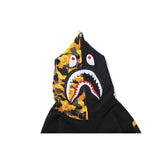Shark Print Jacket Autumn And Winter Men'S And Women'S Casual Xo Printed Thin Sweater Baggy Coat