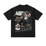 Stephen Curry Shirt NBA Star Curry Short Sleeve T-shirt Loose Hip Hop