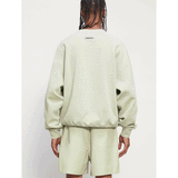 Fog Fear of God Essentials Hoodie Letter Avocado Green Brushed round Neck Pullover Sweatshirt Male