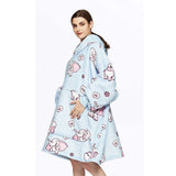 Hoodies Blankets Lambswool Double-Layer Large Size Home Casual Wear Lazy