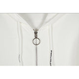 off Ow Men and Women Couple Zipper Jacket hoodie