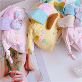 My Melody Bag Cartoon Large Capacity Cosmetic Bag Cute Girl Portable Storage Bag Simple Multi-Functional Small Square Bag Kulomi