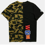 WGM Shirt Spring and Summer Color Matching Printed Short Sleeve T-shirt