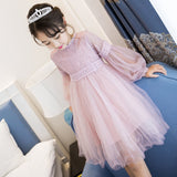 Girl Dress Spring and Summer Princess Lace Kids' Dress