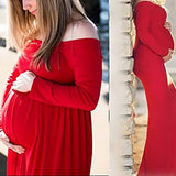 Maternity Clothes Dress Maternity Dress Photo Shoot Sexy Long Sleeve Slim-Fit Trailing Dress