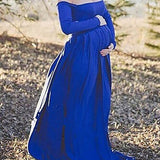 Maternity Clothes Dress Maternity Dress Photo Shoot Sexy Long Sleeve Slim-Fit Trailing Dress