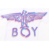 Boylondon T Shirt plus Size Sports Retro Training Casual Fashionable Purple Eagle
