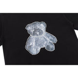 We11 Done T Shirts Little Bear Cartoon Pattern Oversize Loose Couple