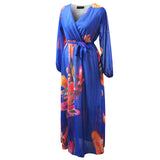 Nina Parker plus Size Dresses Chiffon Dress Fashionable Large Swing Dress Dress