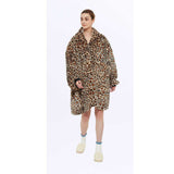 Hoodies Blankets Home Casual Wear Large Size Hooded Sweater Lazy Lambswool Double Layer