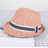 Fedora Golf Hats Straw Hat Female Sun Hat Male Beach Hat Fedora Hat