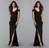 Formal Dresses & Gowns Dress Sexy Sling Side Split Dress
