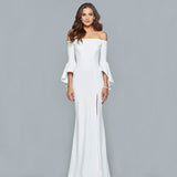 Formal Dresses & Gowns Evening Long Dress Sexy off-Neck Split Women's Dress
