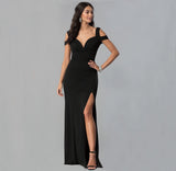 Formal Dresses & Gowns Dress Sexy Sling Side Split Dress