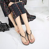 Flat Dress Sandals Summer Large Size Fashion Sandals for Women