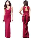 Formal Dresses & Gowns Suspender Lotus Leaf Dress Gown One Piece Dropshipping