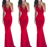 Formal Dresses & Gowns Women's Dress Fashionable Sexy Strap Backless Dress